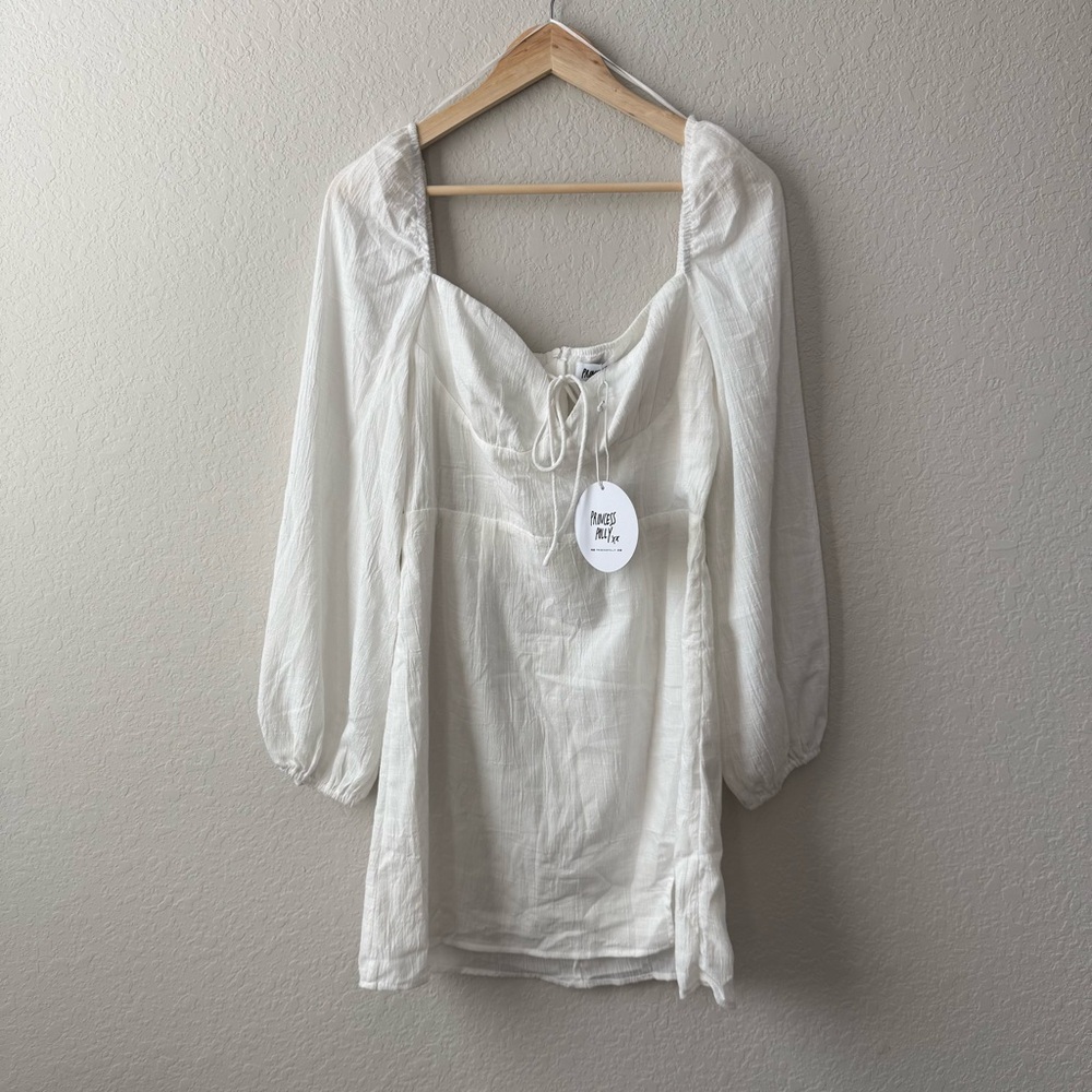 Princess Polly Alena White Mini Dress